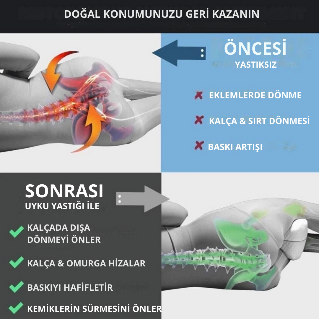 PİAZZA BACAK ARASI UYKU YASTIĞI